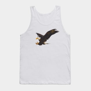 Low Poly Eagle Tank Top